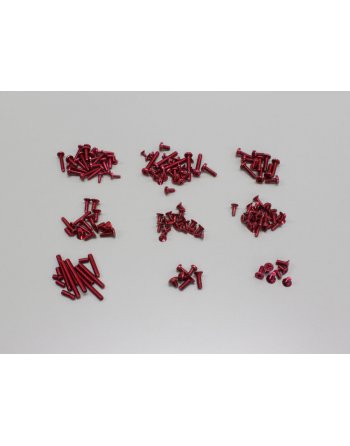 IHW08R Aluminum Color Screw Set(Red/Mini Inferno) IHW08R  - KYOSHO RC